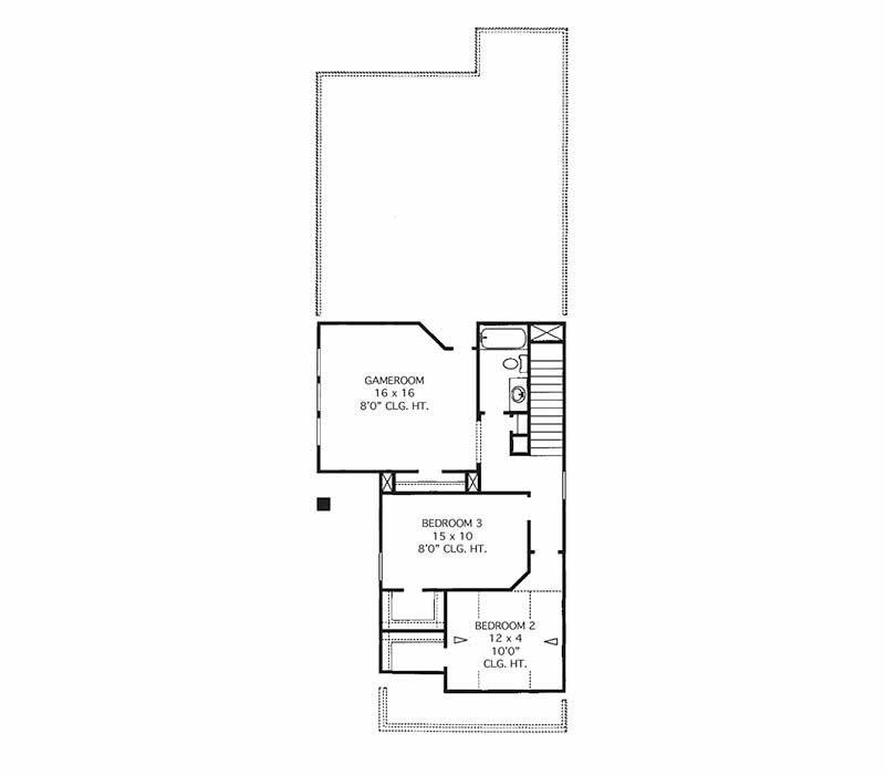 The Sterling Floor Plan - Second Floor